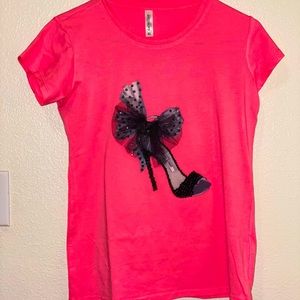 Colombian type t-shirt with stones S/M